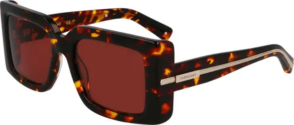 Brown Acetate Sunglasses