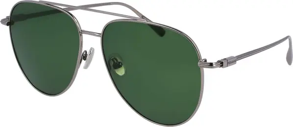 Gray Metal Sunglasses