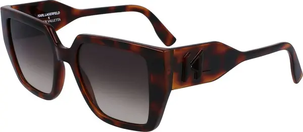 Brown Injected Sunglasses