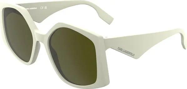 White Injected Sunglasses