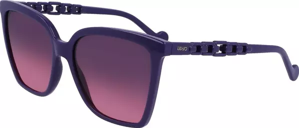 Purple Injected Sunglasses