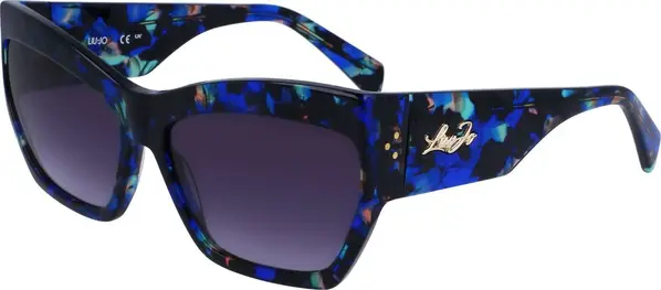 Blue Acetate Sunglasses