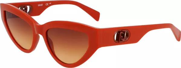 Brown Injected Sunglasses