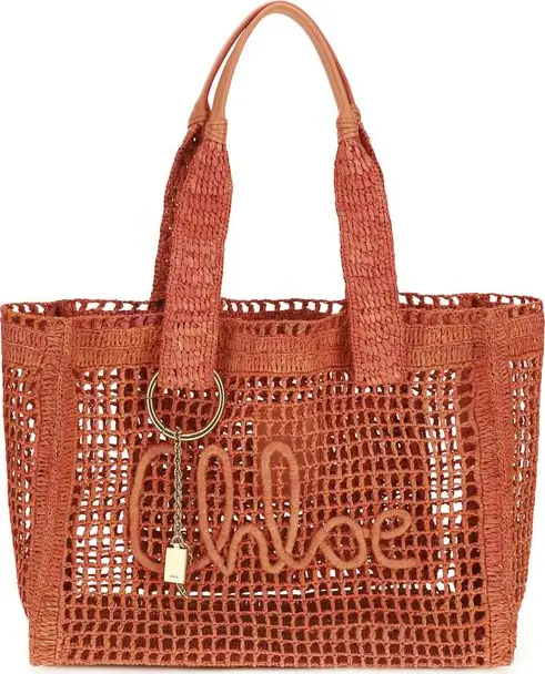Multicolor Raffia Shoulder Bag