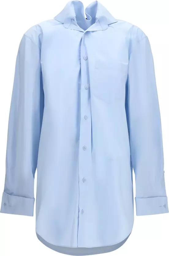 Blue Cotton Shirt