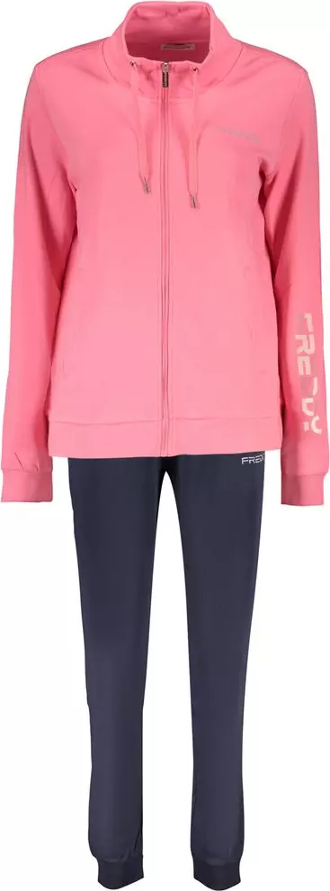 Pink Cotton Women's Sweatshirt