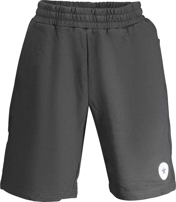 Black Cotton Men's Sweatpants