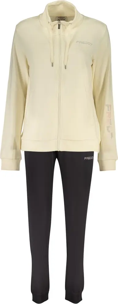 Beige Cotton Women's Sweatshirt
