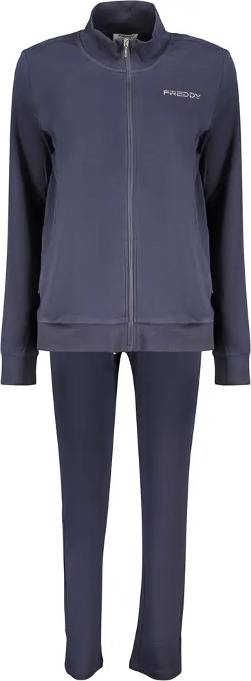 Blue Cotton Women's Sweatshirt