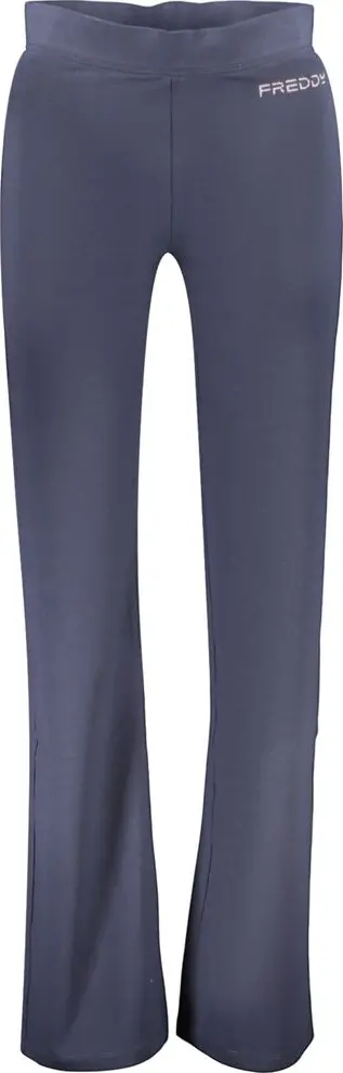 Blue Cotton Women's Trousers