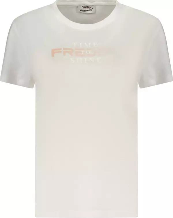 Blue Cotton Women's T-Shirt