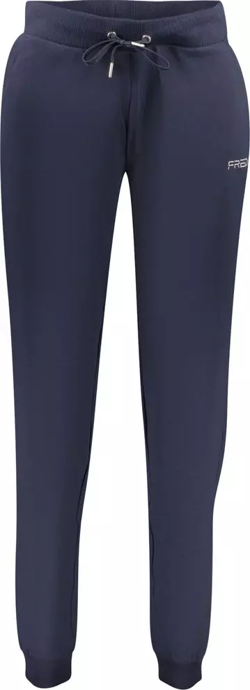 Blue Cotton Women's Trousers