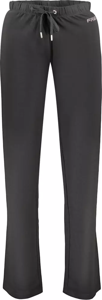 Black Cotton Women's Trouser