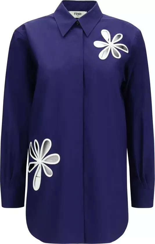 Blue Cotton Shirt