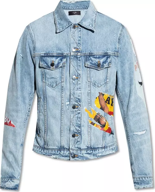 Blue Cotton Denim Jacket