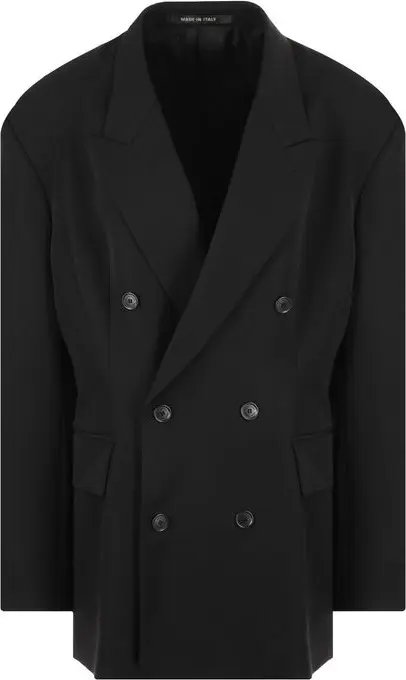 Black Wool Coat