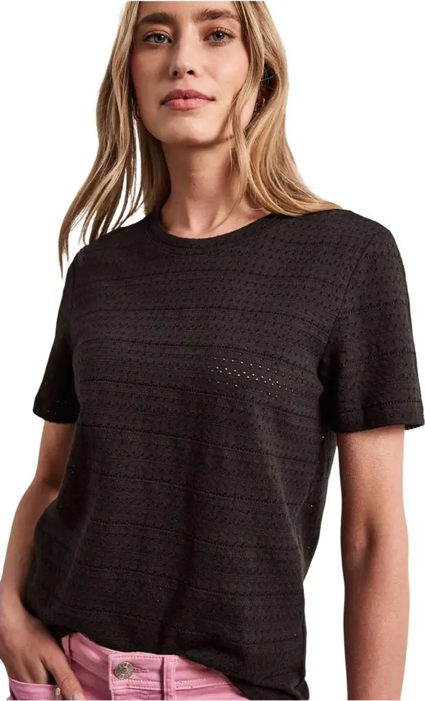 Brown Cotton T-Shirt