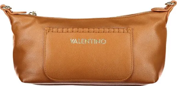 Brown Polyurethane Women's Bag