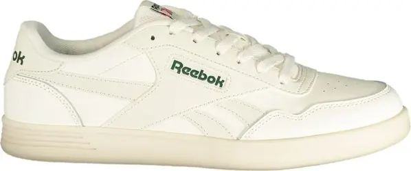 White Polyurethane Men's Sneaker
