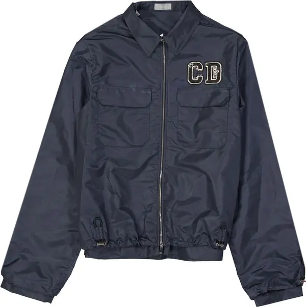 Blue Polyamide Shell Jacket