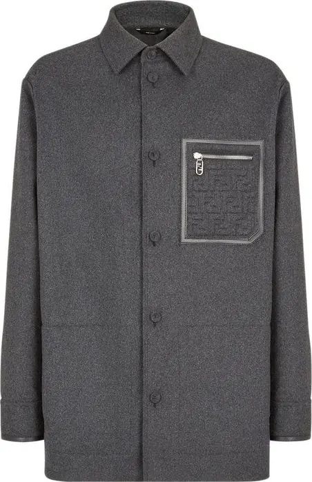 Gray Cashmere Coat
