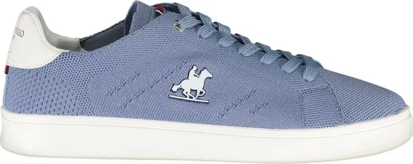 Azzurro Polyester Men's Sneaker