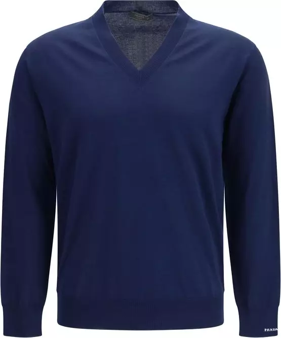 Blue Cotton Sweatshirt