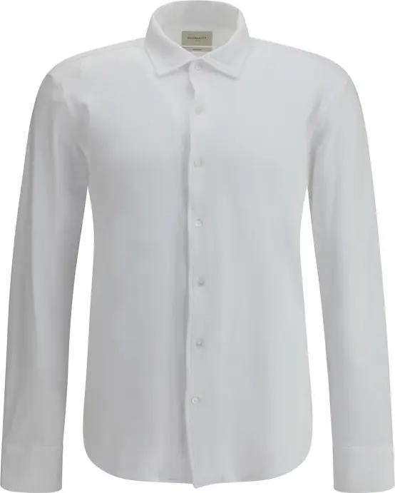 White Cotton Dress Shirt