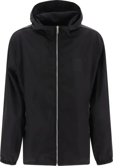 Black Nylon Shell Jacket