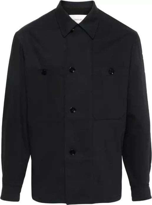 Black Virgin Wool Coat