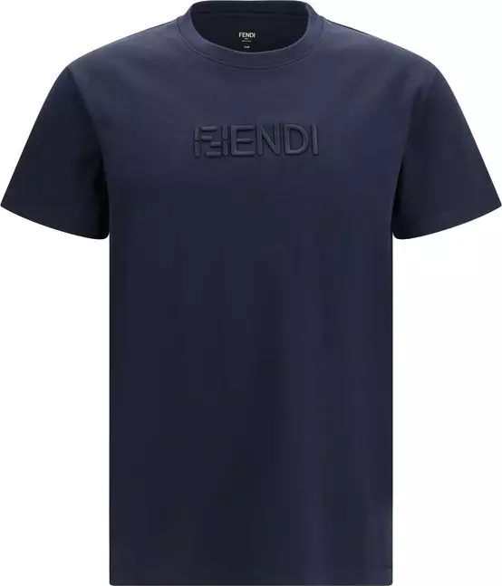 Blue Cotton T-Shirt