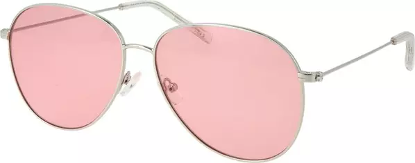 Silver Metal Sunglasses