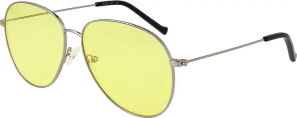Silver Metal Sunglasses