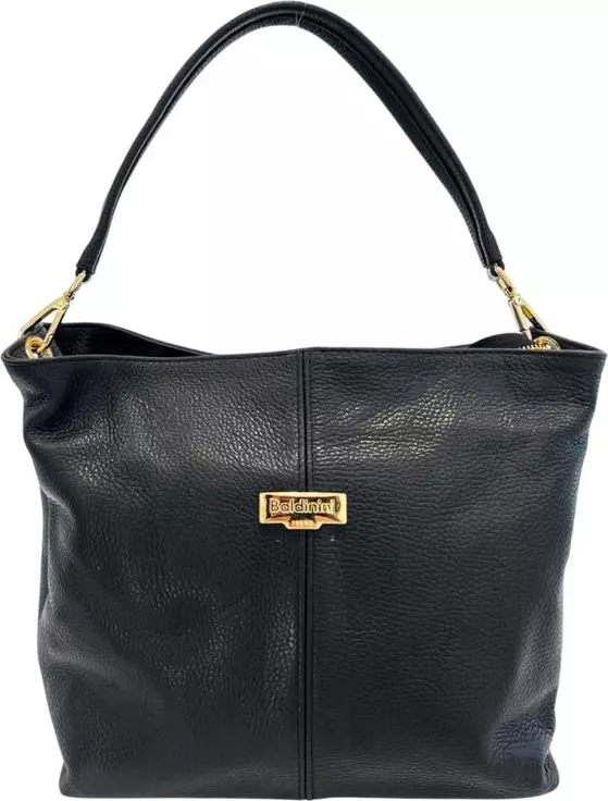 Black Leather Women Bag