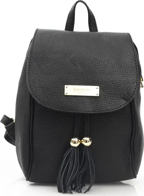 Black Leather Women Bag