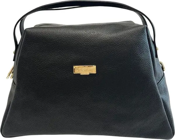 Black Leather Women Bag