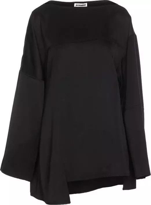 Black Silk Blouse