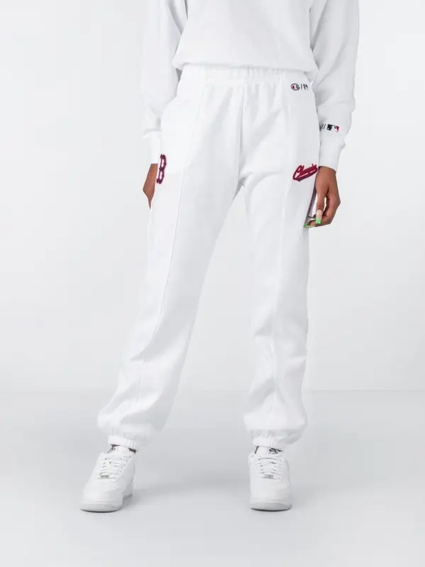 White Cotton Joggers (Workout Pants)