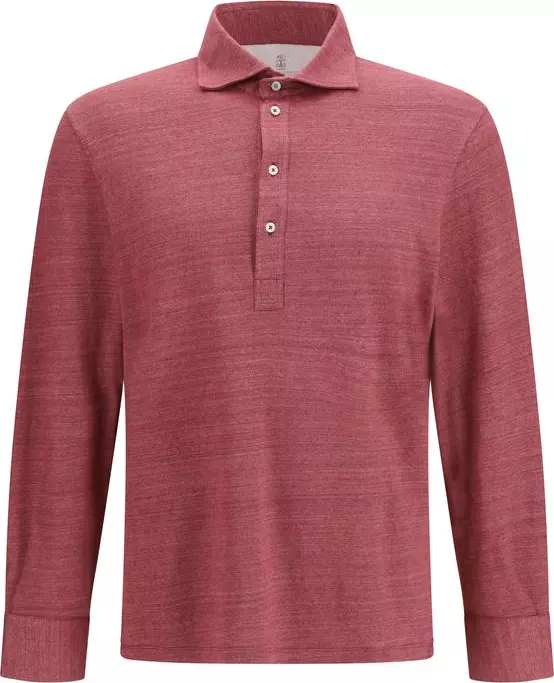 Multicolor Linen Polo Shirt