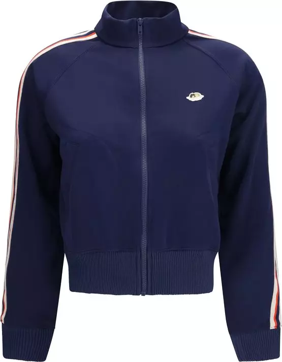 Blue Polyester Sweatshirt