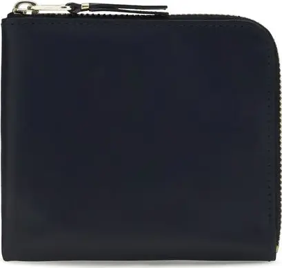 Blue Calf Leather Bos Taurus Wallet