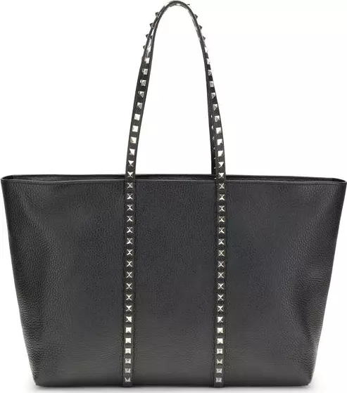 Black Calf Leather Bos Taurus Shoulder Bag