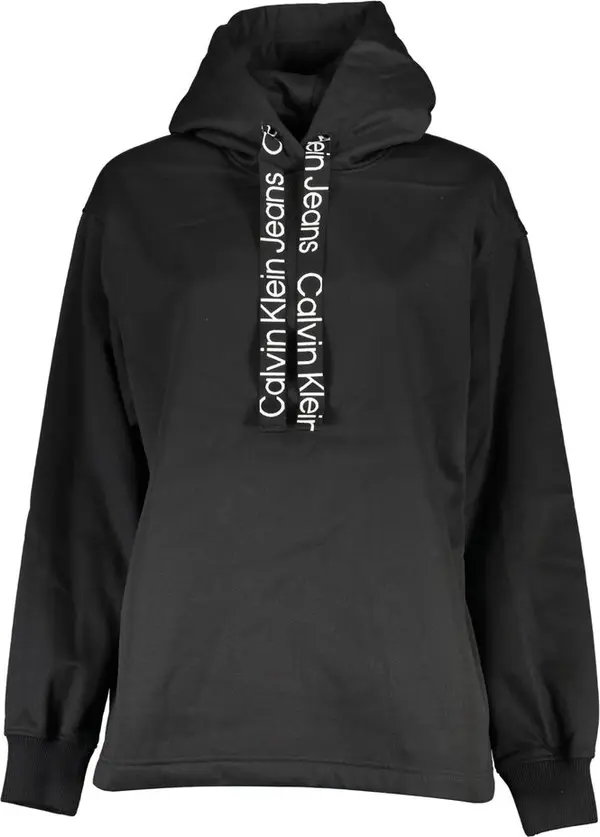 Black Polyester Women Sweater