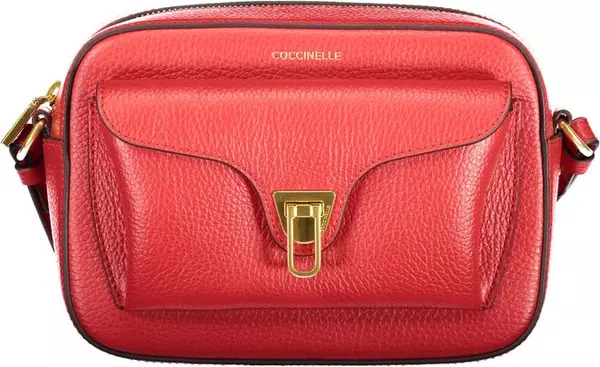 Rosso Leather Women's Bag with Adjustable Strap and Pockets