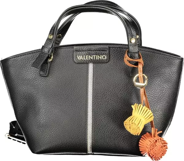 Black Polyurethane Women's Bag