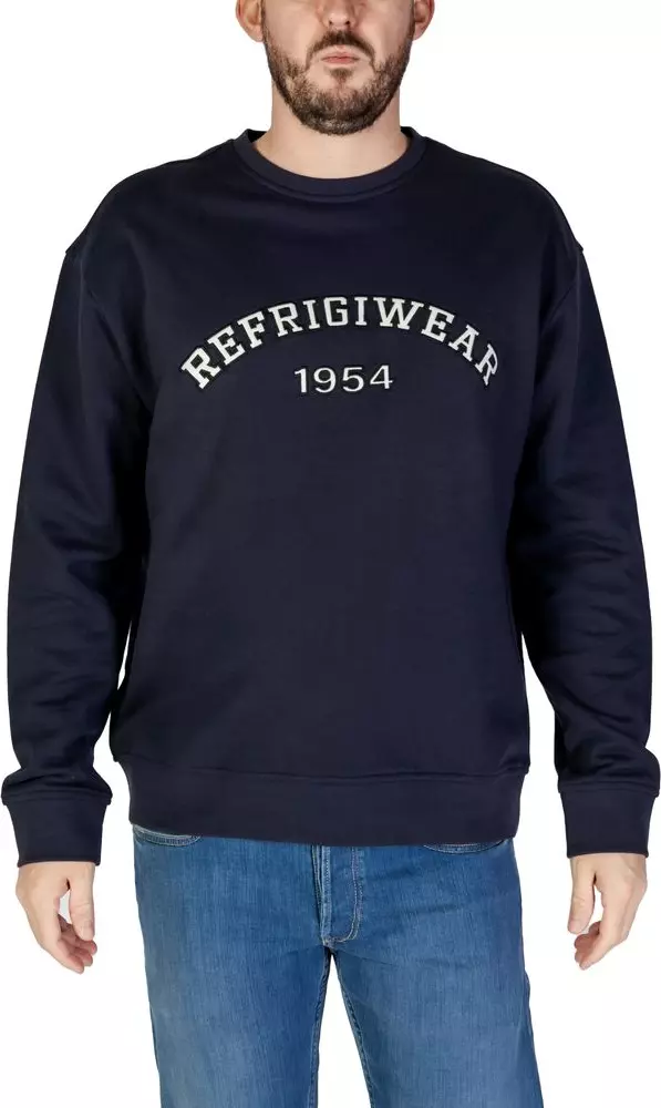 Blue Cotton Sweatshirt