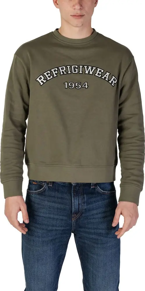Green Cotton Sweatshirt