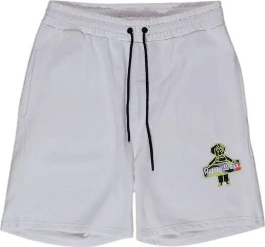 White Cotton Bermuda Shorts