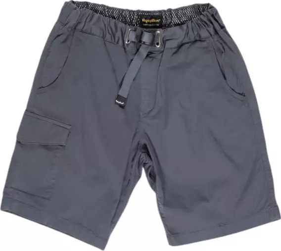 Blue Cotton Bermuda Shorts