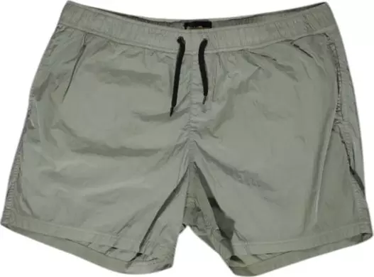 Green Nylon Swim Shorts